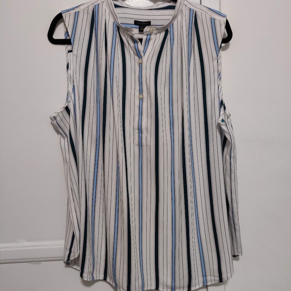 NWT Ann Taylor Sleeveless Top (Size XL)